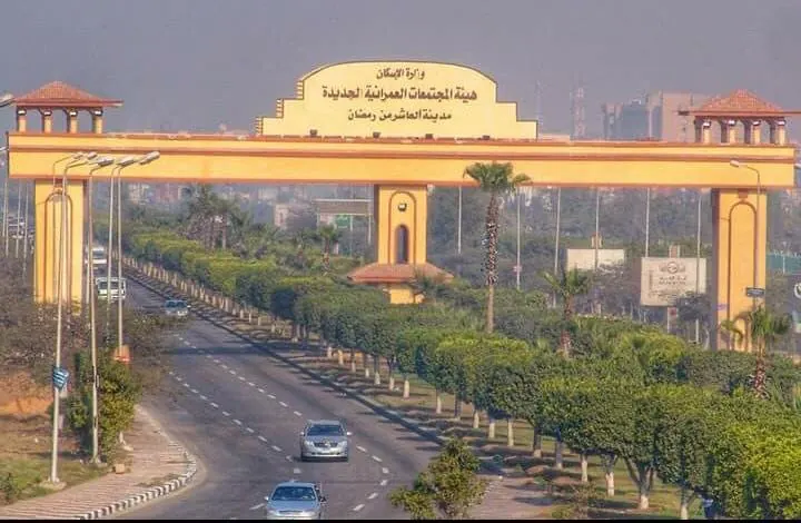 ونش انقاذ بجوار معالم العاشر من رمضان